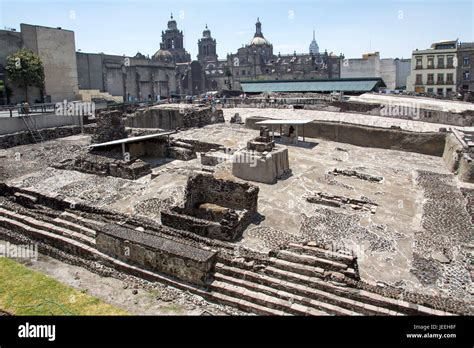 Die Templo Mayor! Ein episches Erbe der Azteken inmitten von Mexiko-Stadt.